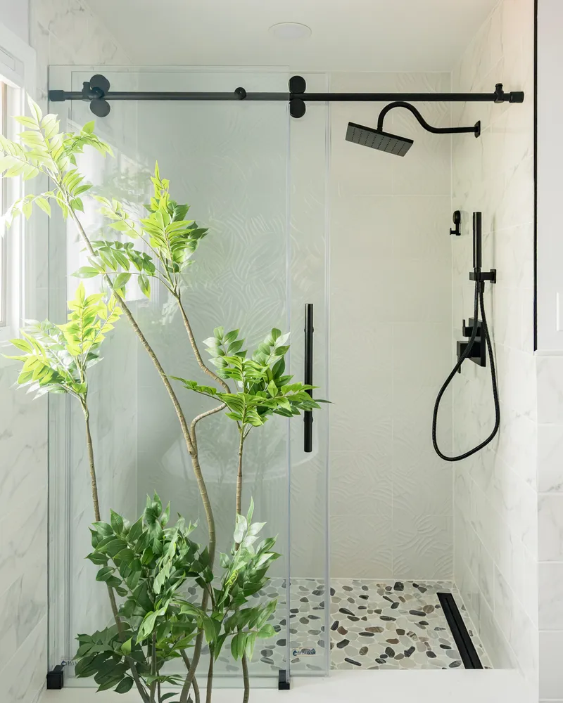 Bathroom renovation - design detail