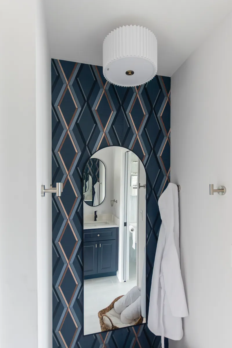 Bathroom renovation - design detail