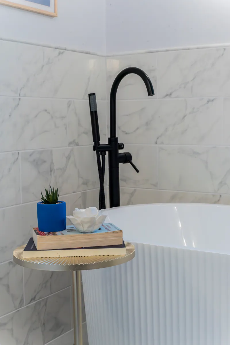 Bathroom renovation - design detail